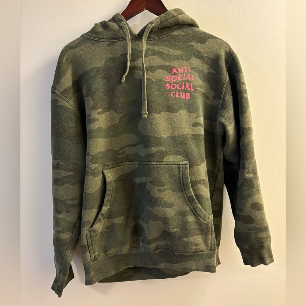 Anti Social Social Club Camo Hoodie